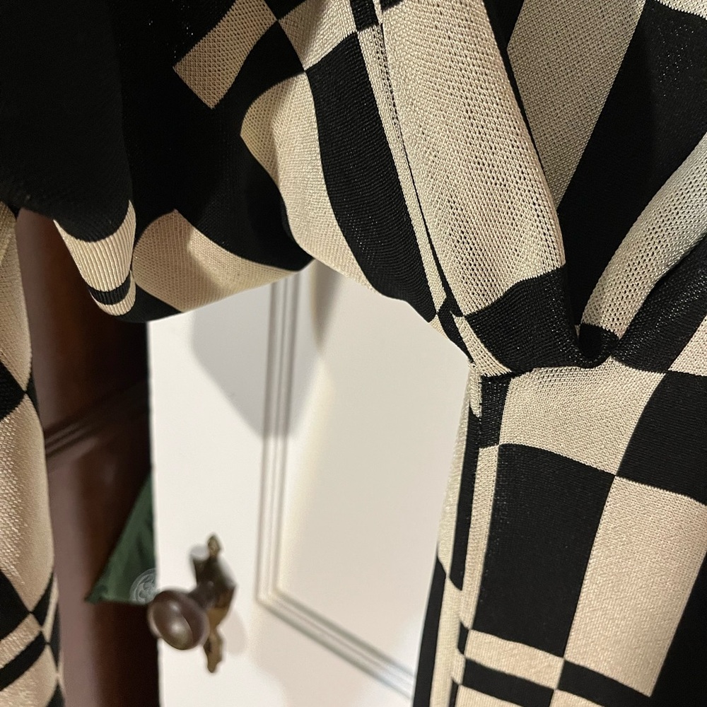 Paloma Wool Black and Cream Textured Knit - Picture 3 of 4